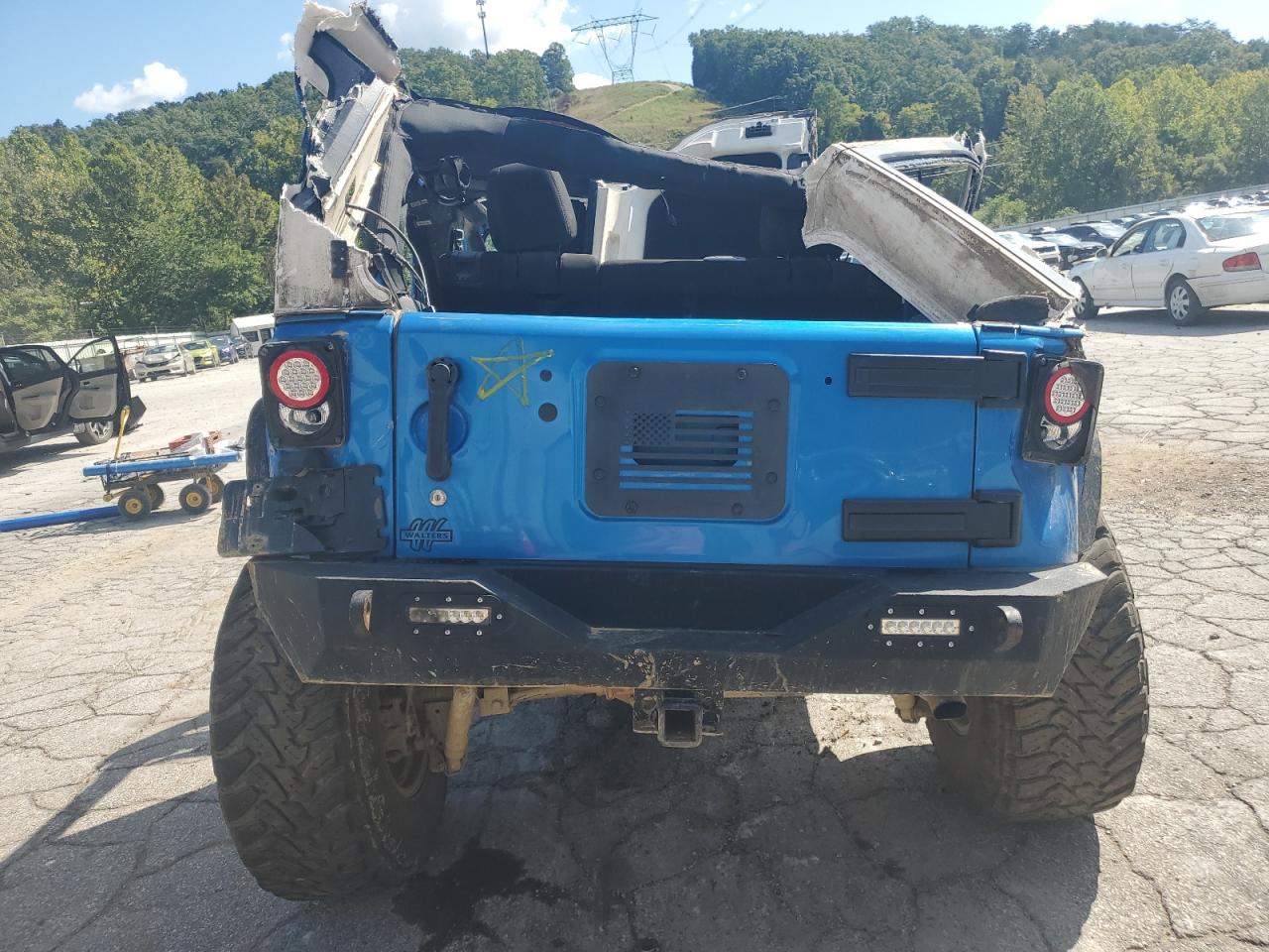 2016 Jeep Wrangler Unlimited Sport VIN: 1C4BJWDG9GL161147 Lot: 70352375