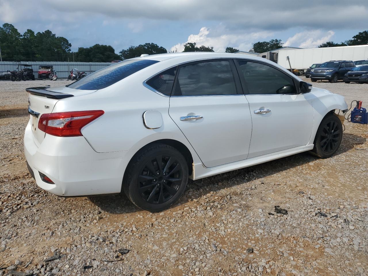 2017 Nissan Sentra S white null gas 3N1AB7AP7HY393888 photo #4