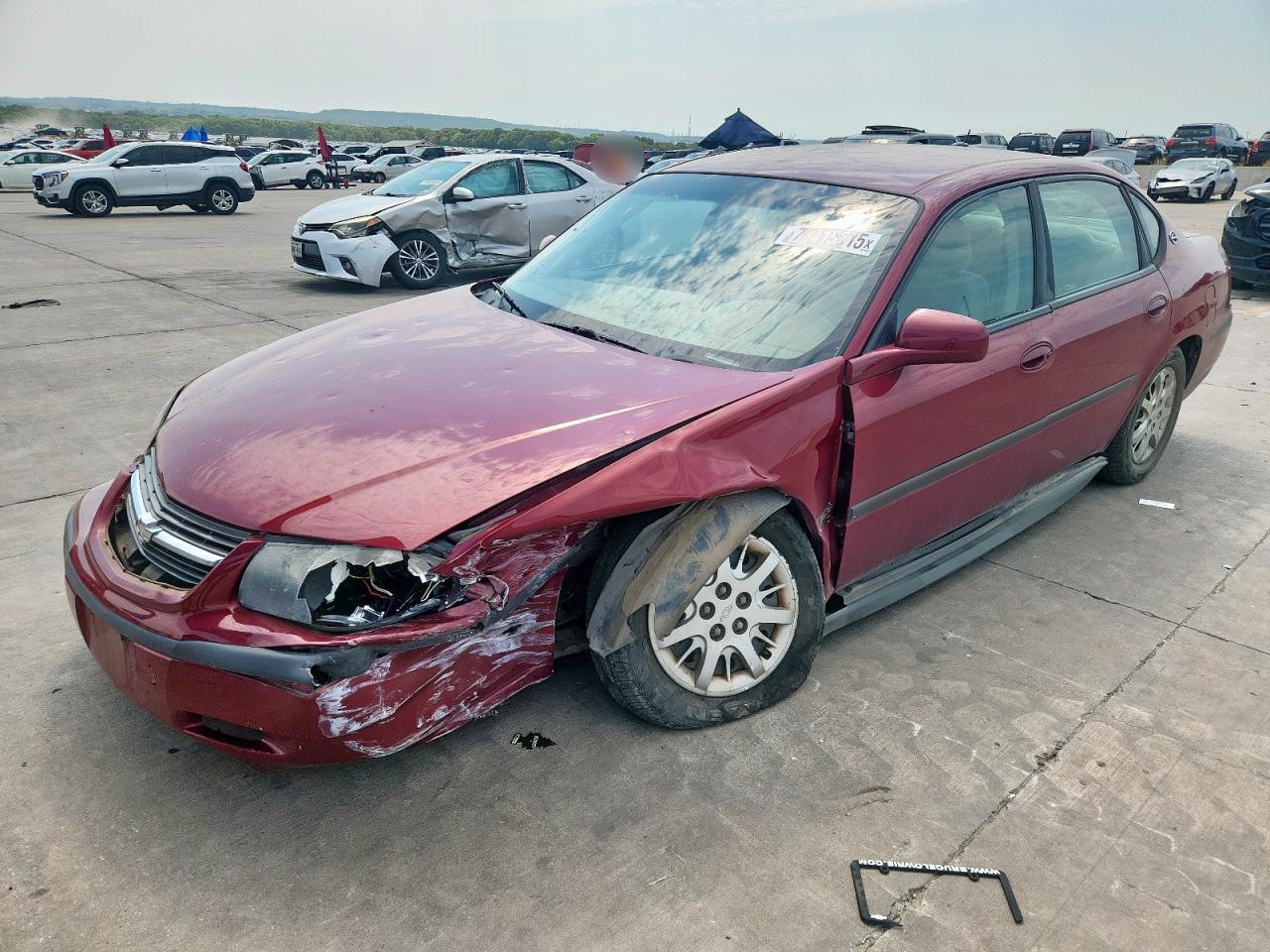 2005 Chevrolet Impala brown null gas 2G1WF52EX59302982 photo #1