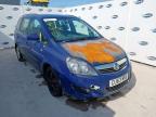 2013 VAUXHALL ZAFIRA EXCLUSIV CDTI EFLX  for sale at Copart BRISTOL
