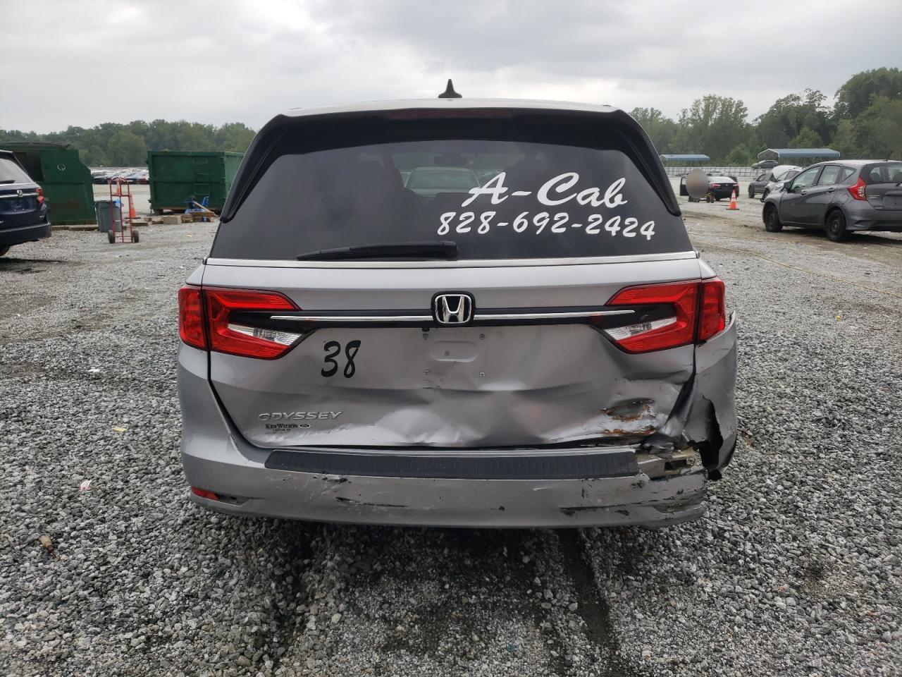 2022 Honda Odyssey Exl VIN: 5FNRL6H70NB002519 Lot: 67990395