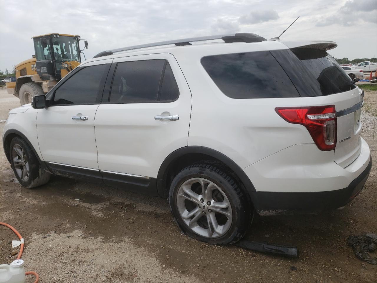 2013 Ford Explorer Limited white null gas 1FM5K7F82DGB00096 photo #3