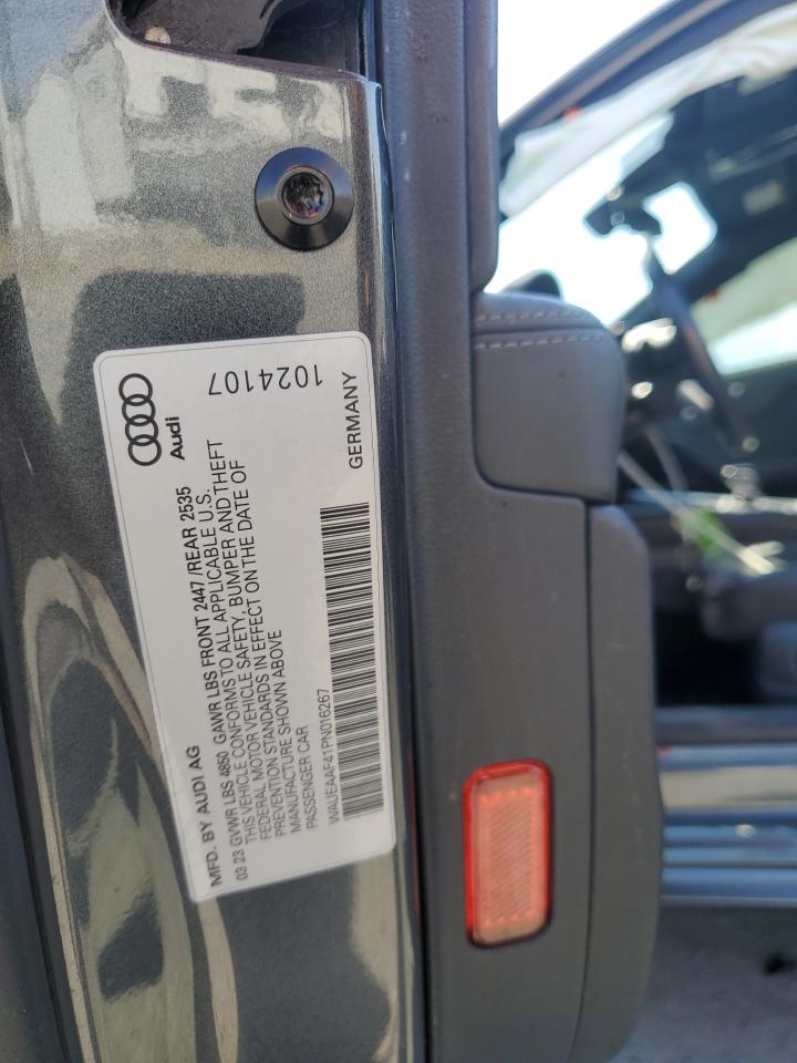 2023 Audi A4 Premium Plus 45 VIN: WAUEAAF41PN016267 Lot: 70928545