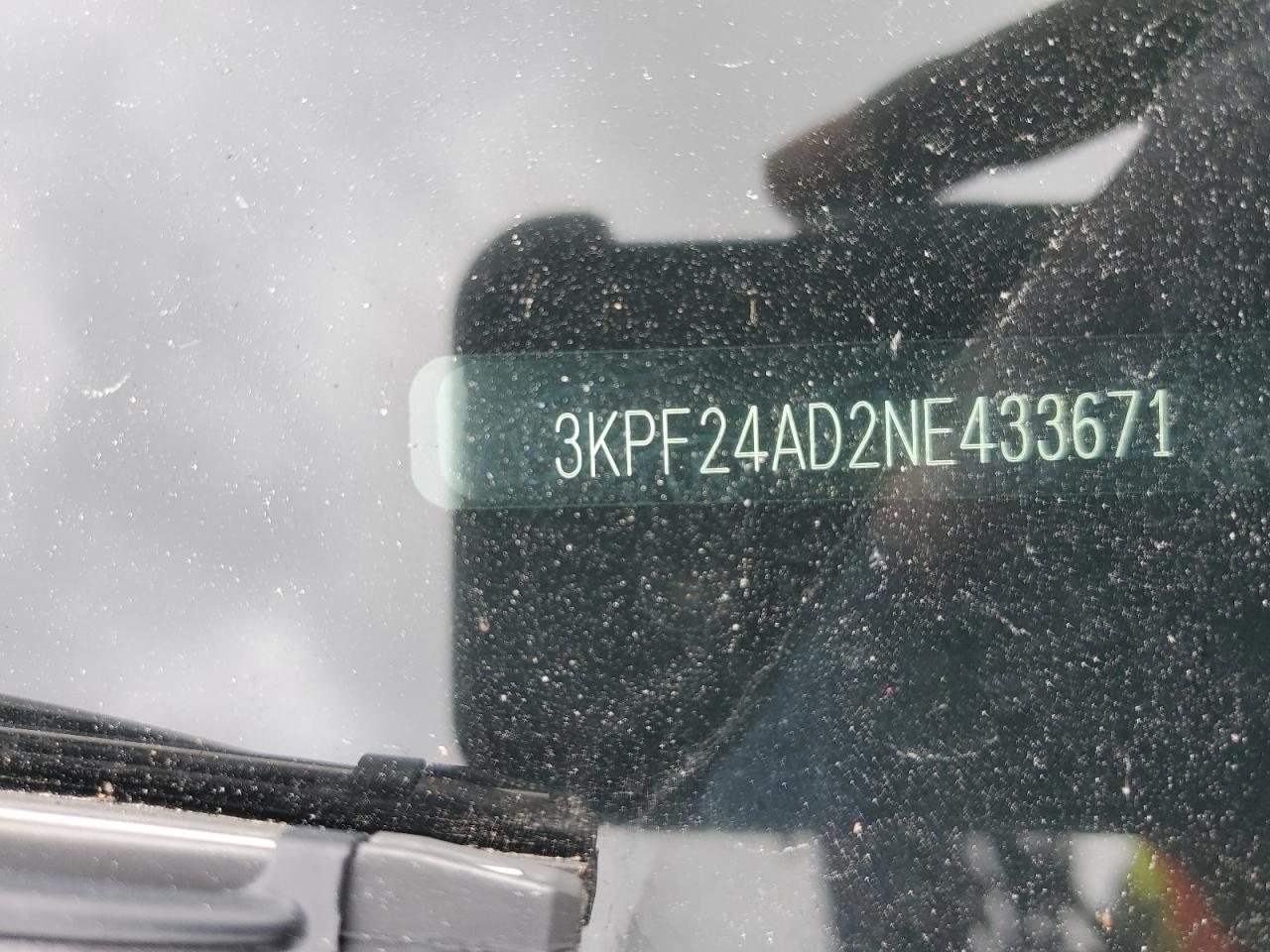 2022 Kia Forte Fe VIN: 3KPF24AD2NE433671 Lot: 67515295