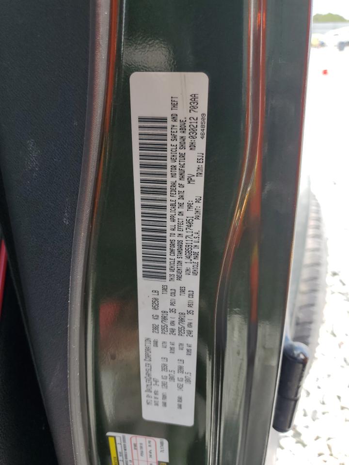 2007 Jeep Wrangler Sahara VIN: 1J4GB59117L174051 Lot: 71099755