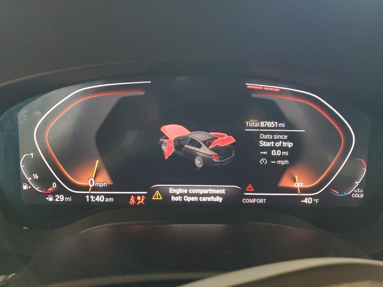 2020 BMW 530 Xi VIN: WBAJR7C05LCE45352 Lot: 71014495