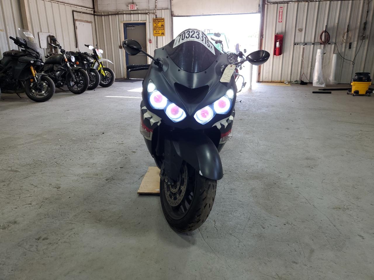 2023 Kawasaki Zx1400 J black null gas JKBZXNJ10PA017656 photo #3