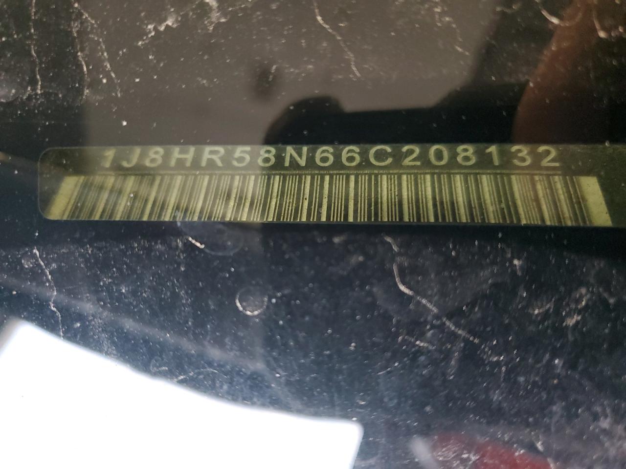 2006 Jeep Grand Cherokee Limited VIN: 1J8HR58N66C208132 Lot: 69359165