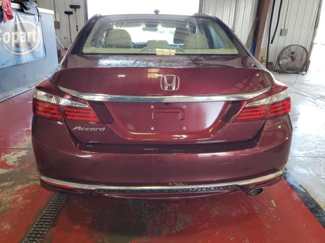  HONDA ACCORD 2016 Бордовый