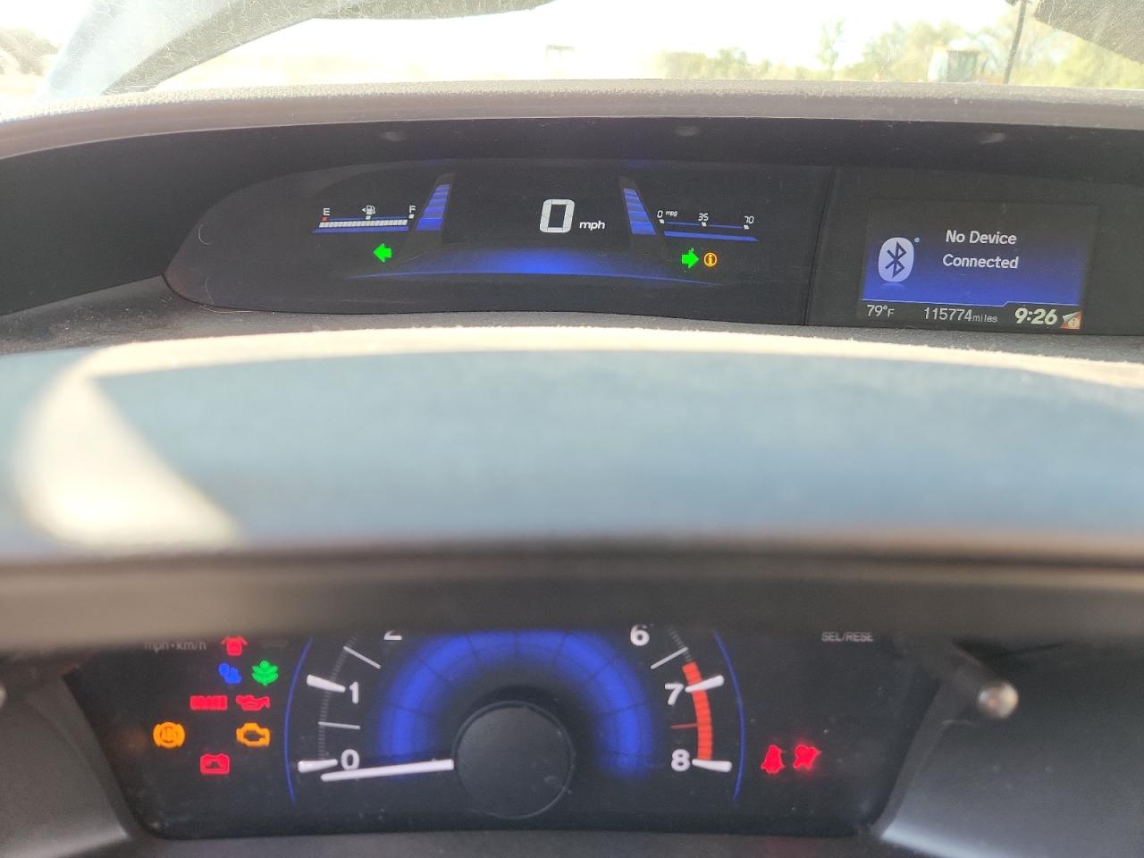 2015 Honda Civic Lx VIN: 2HGFB2E54FH524584 Lot: 69969955