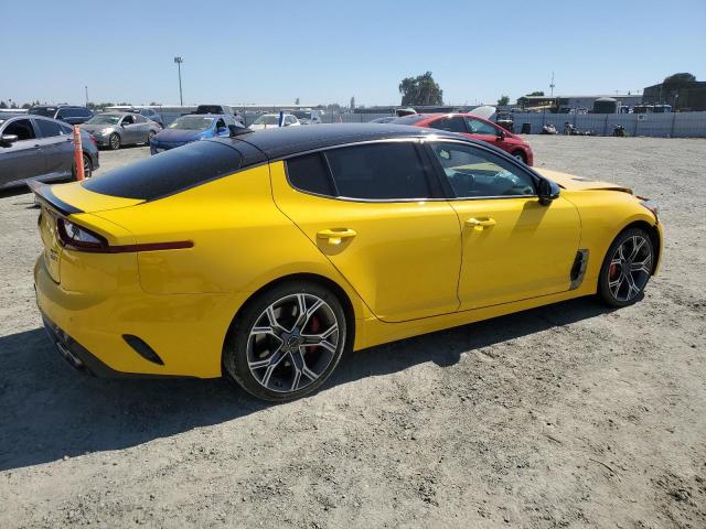  KIA STINGER 2018 Yellow