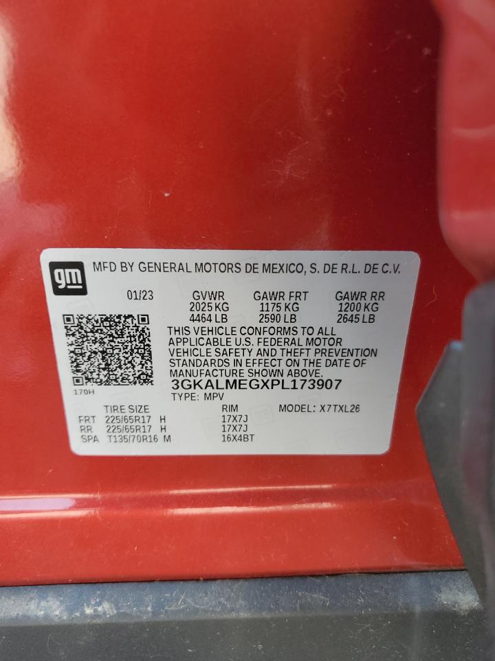 2023 GMC Terrain Sle VIN: 3GKALMEGXPL173907 Lot: 68035835