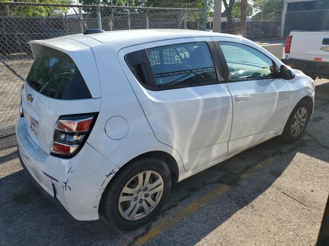  CHEVROLET SONIC 2017 Biały