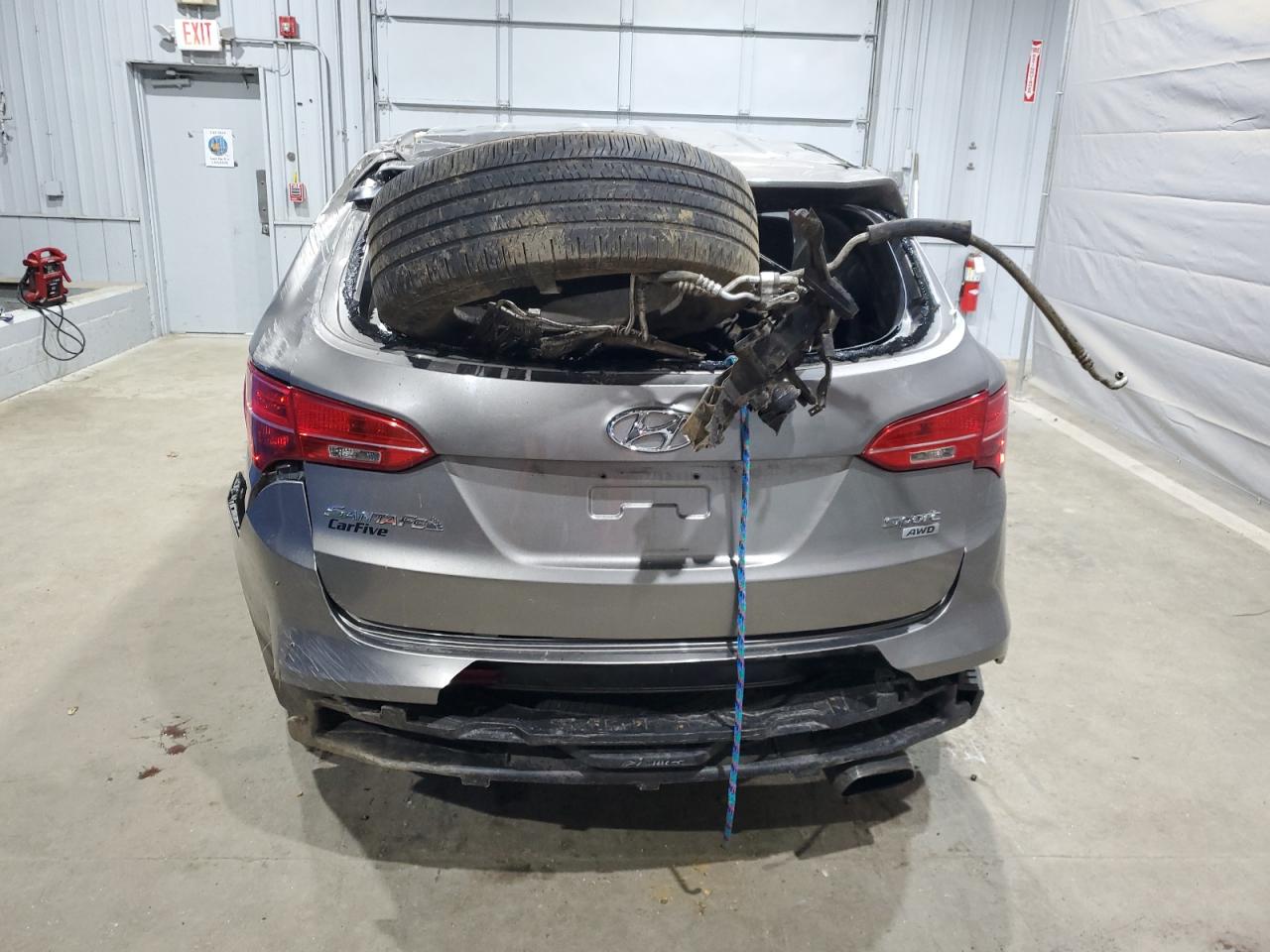2016 Hyundai Santa Fe Sport VIN: 5XYZTDLB0GG349182 Lot: 69089435