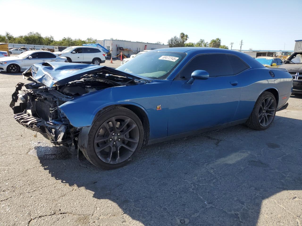 2021 Dodge Challenger R/T Scat Pack blue null gas 2C3CDZFJXMH571216 photo #1