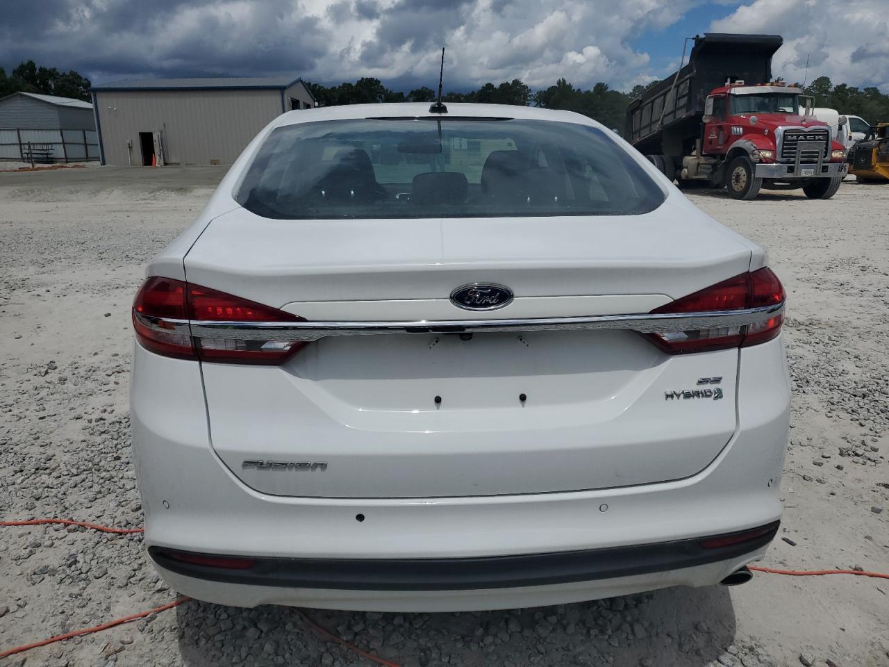 2018 Ford Fusion Se Hybrid VIN: 3FA6P0LU3JR281917 Lot: 56528305
