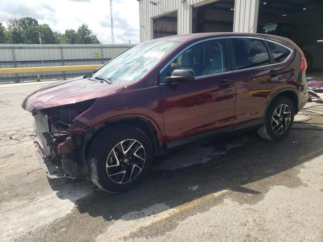  HONDA CRV 2016 Бургунди