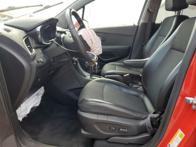  CHEVROLET TRAX 2017 Czerwony