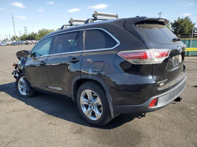 TOYOTA HIGHLANDER 2016 Czarny