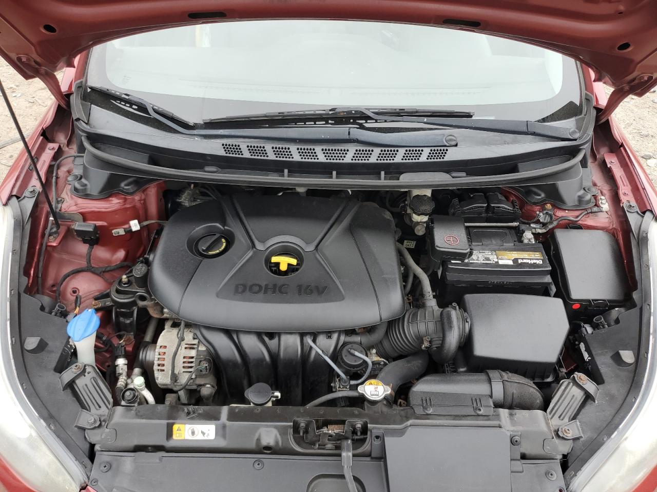 2014 Hyundai Elantra Se VIN: 5NPDH4AE2EH505205 Lot: 69387615