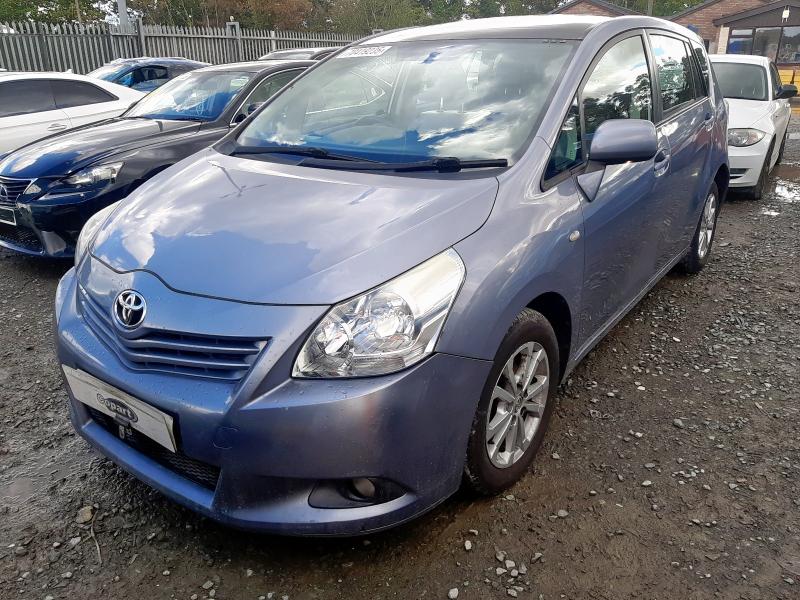 2010 TOYOTA VERSO TR for sale at Copart WOLVERHAMPTON