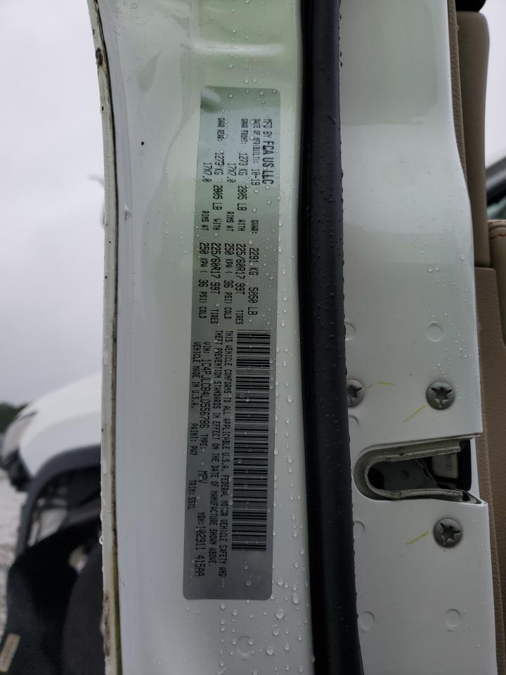 2020 Jeep Cherokee Latitude VIN: 1C4PJLCB4LD556786 Lot: 67481725