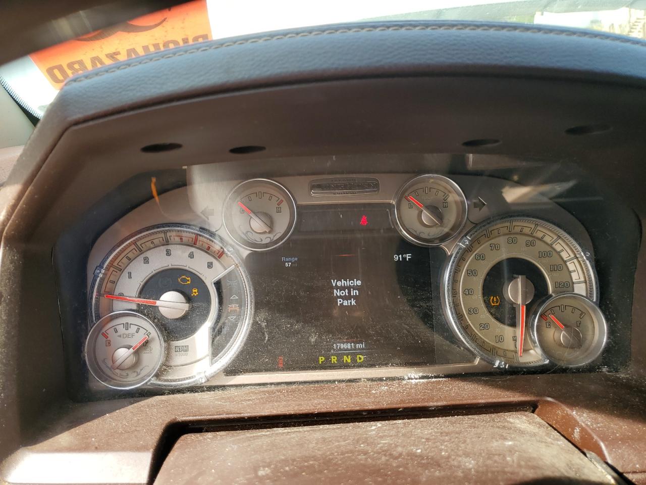 2013 Ram 2500 Longhorn VIN: 3C6UR5PL0DG603799 Lot: 69819265