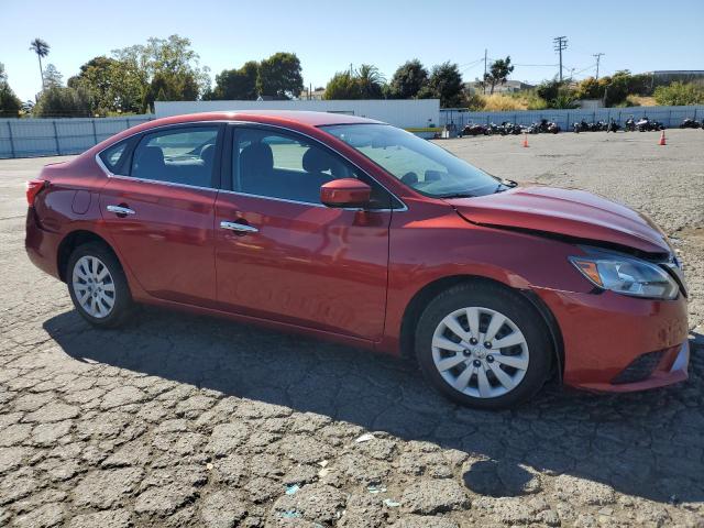  NISSAN SENTRA 2017 Red