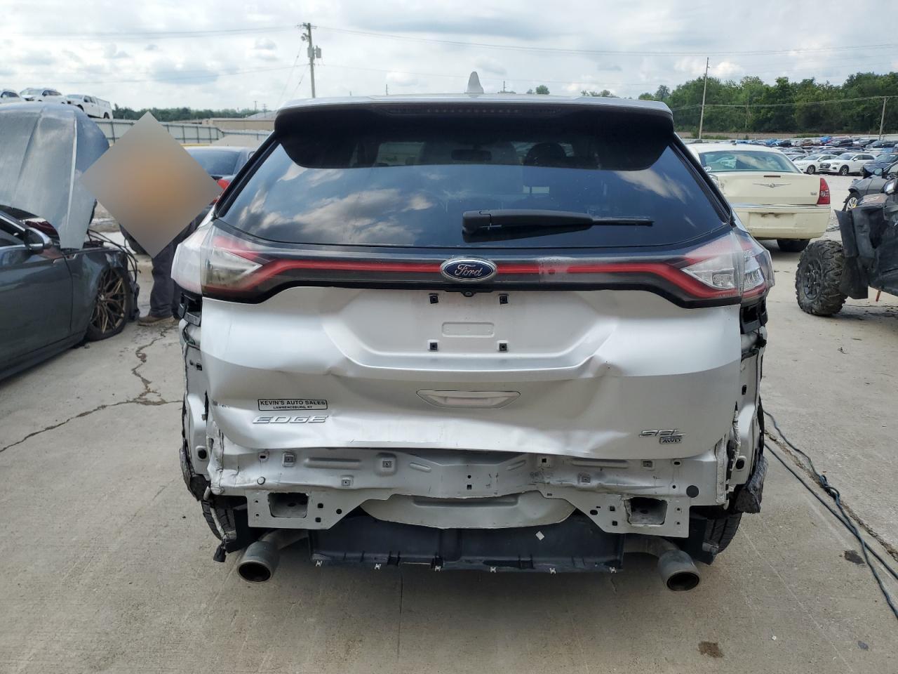 2015 Ford Edge Sel VIN: 2FMTK4J83FBC21369 Lot: 66535835