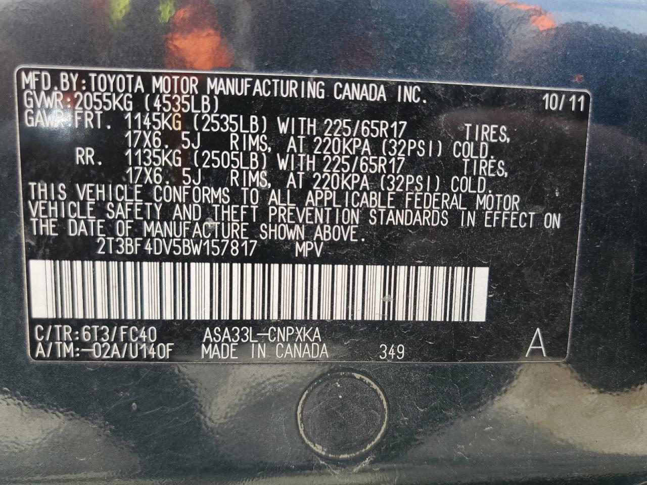 2010 Toyota Rav4 Limited VIN: JTMDK4DV9A5090469 Lot: 69636405