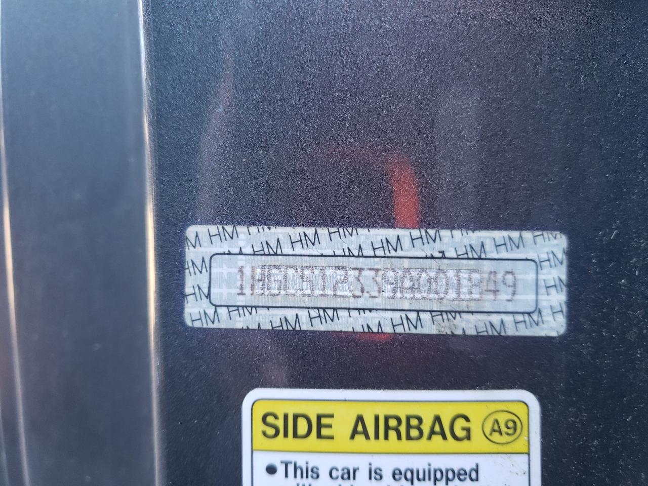 2009 Honda Accord Lx VIN: 1HGCS12339A001849 Lot: 69258565