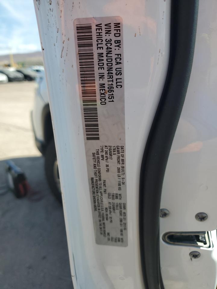 2024 Jeep Compass Trailhawk VIN: 3C4NJDDN4RT166151 Lot: 70786925