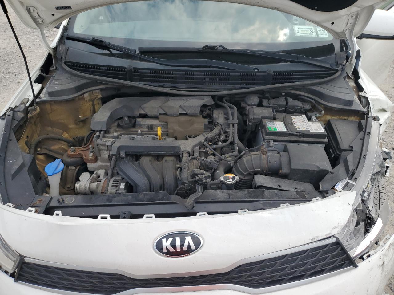 2020 Kia Rio Lx VIN: 3KPA24AD2LE302716 Lot: 67389185