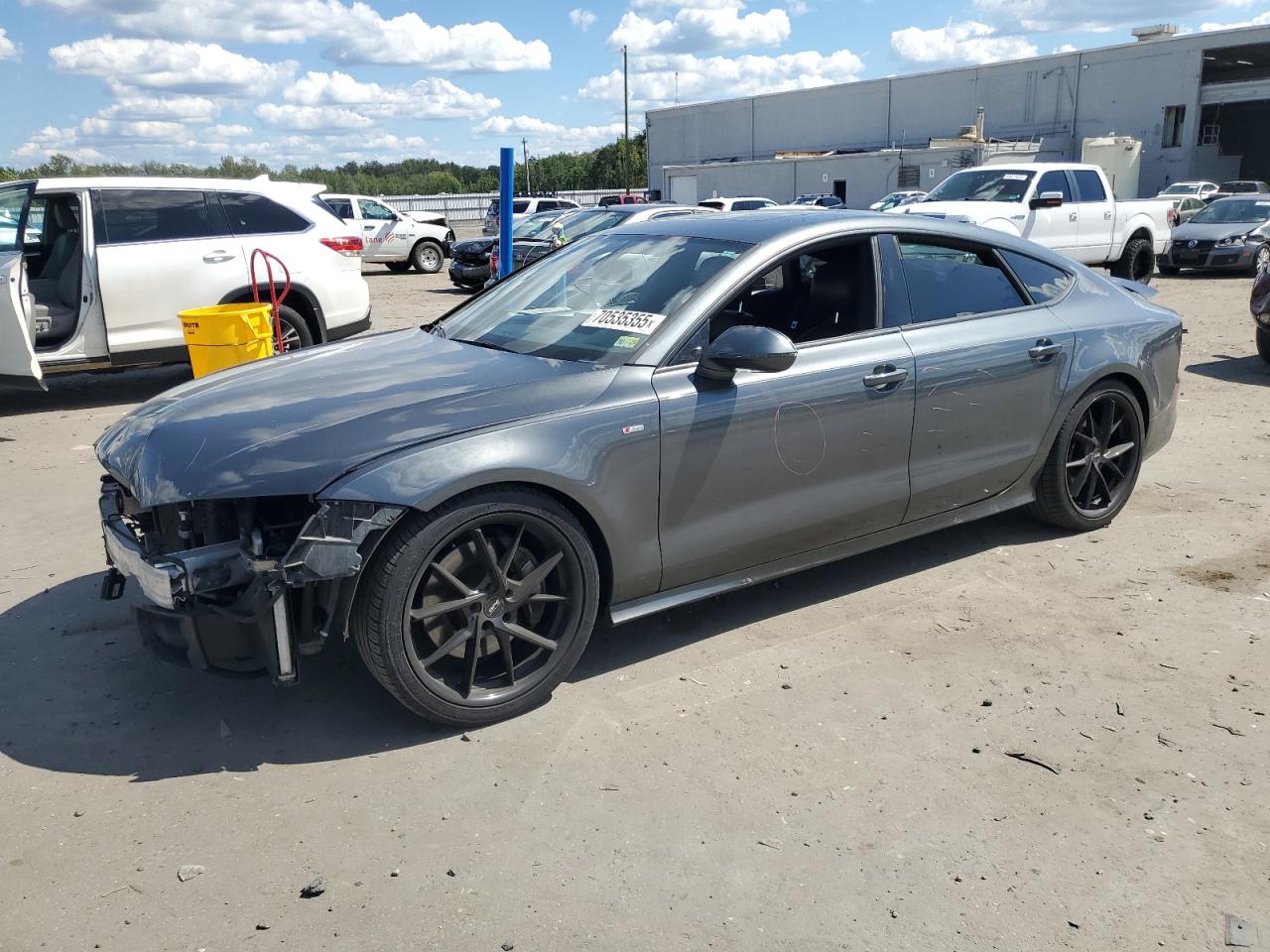 2014 Audi A7 Premium Plus grey null gas WAU3GCFC2EN076824 photo #1