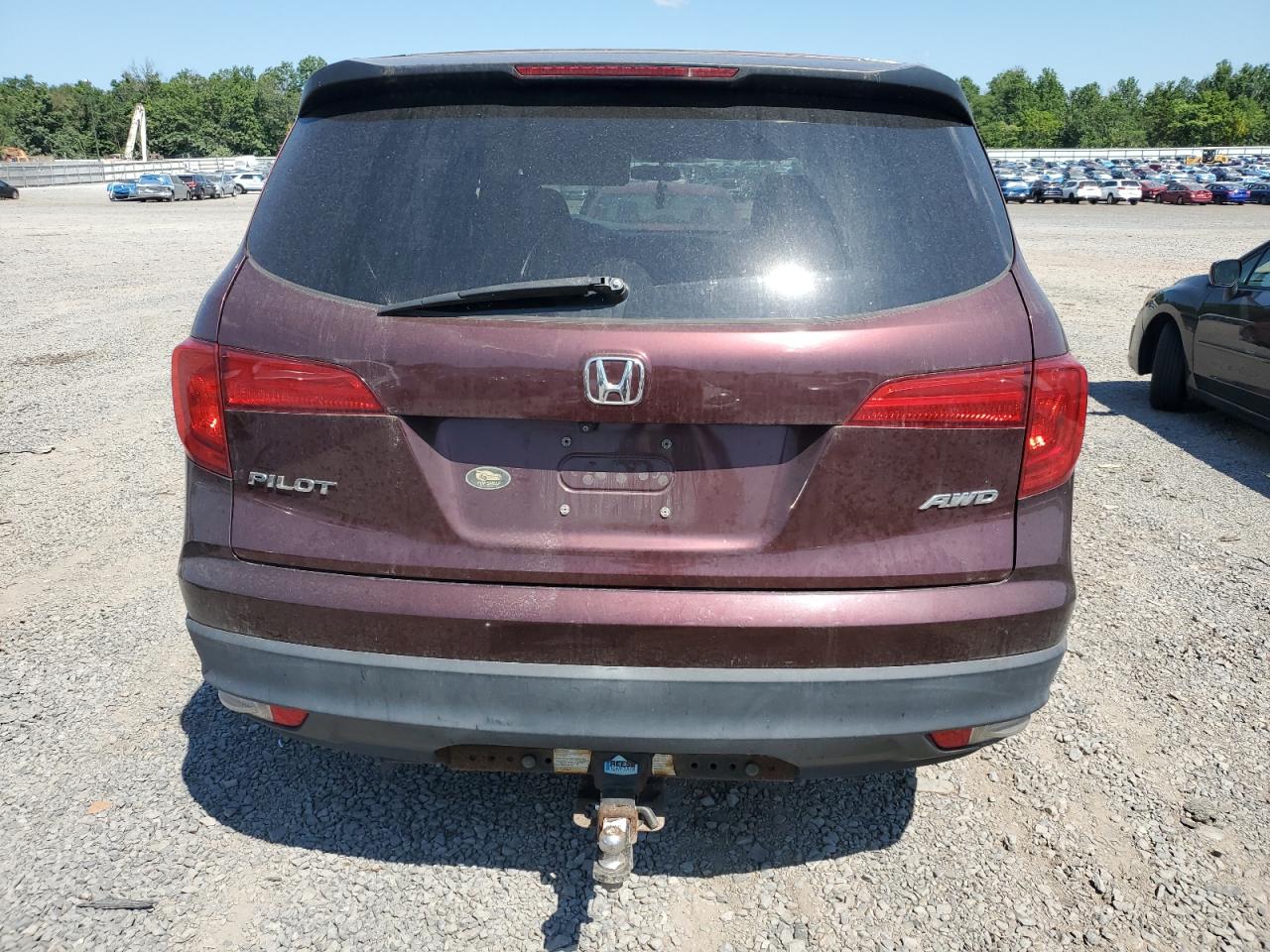 2016 Honda Pilot Lx VIN: 5FNYF6H17GB020081 Lot: 68360665