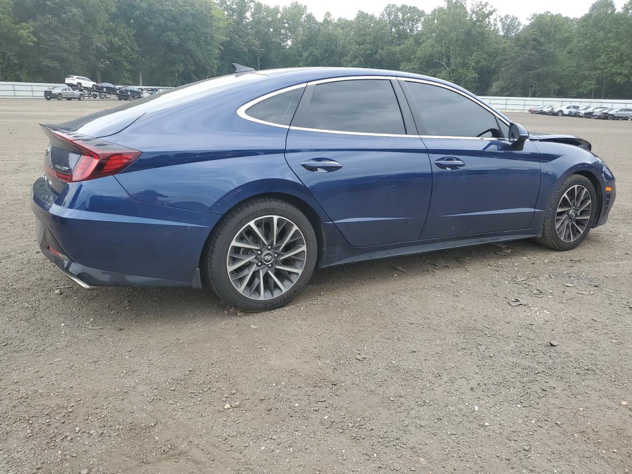 2020 Hyundai Sonata Limited blue null gas 5NPEH4J26LH036109 photo #4