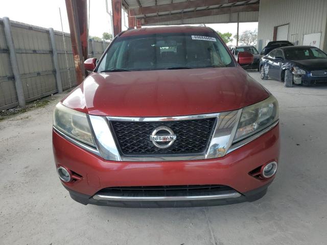  NISSAN PATHFINDER 2015 Czerwony