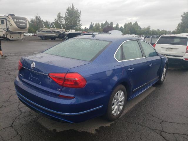  VOLKSWAGEN PASSAT 2016 Синий