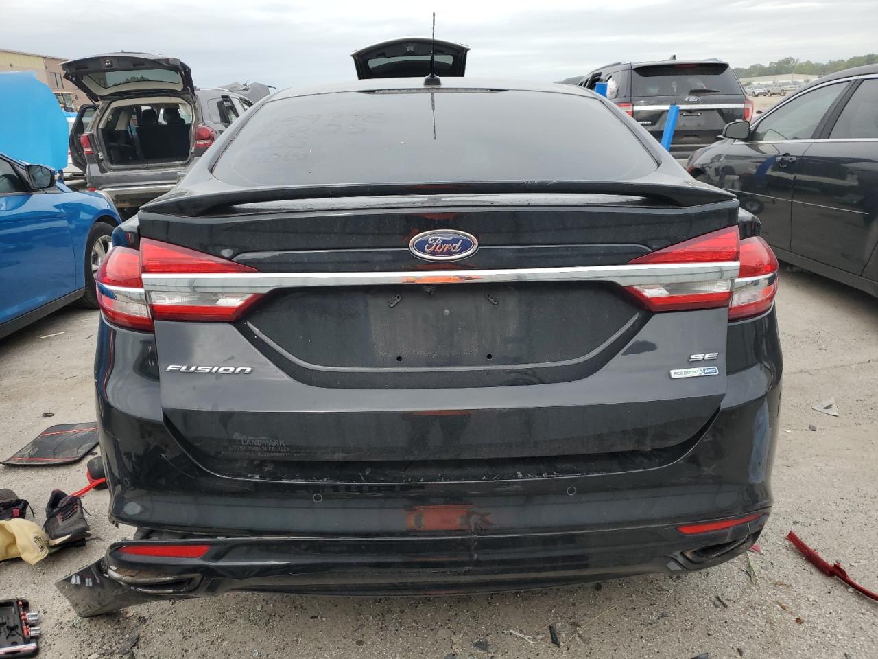 2017 Ford Fusion Se VIN: 3FA6P0T91HR142746 Lot: 70261335