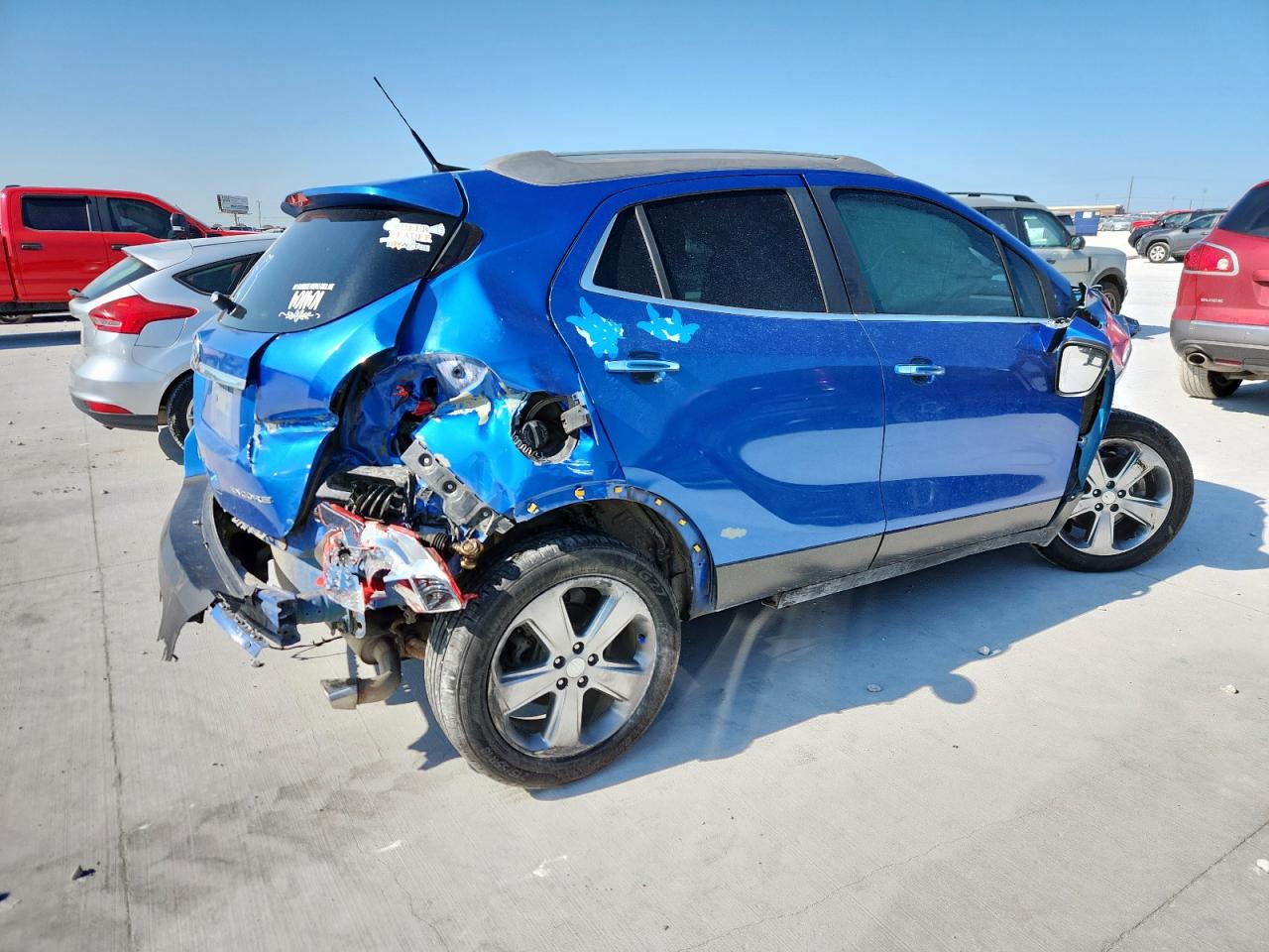 2014 Buick Encore blue null gas KL4CJCSBXEB652379 photo #4