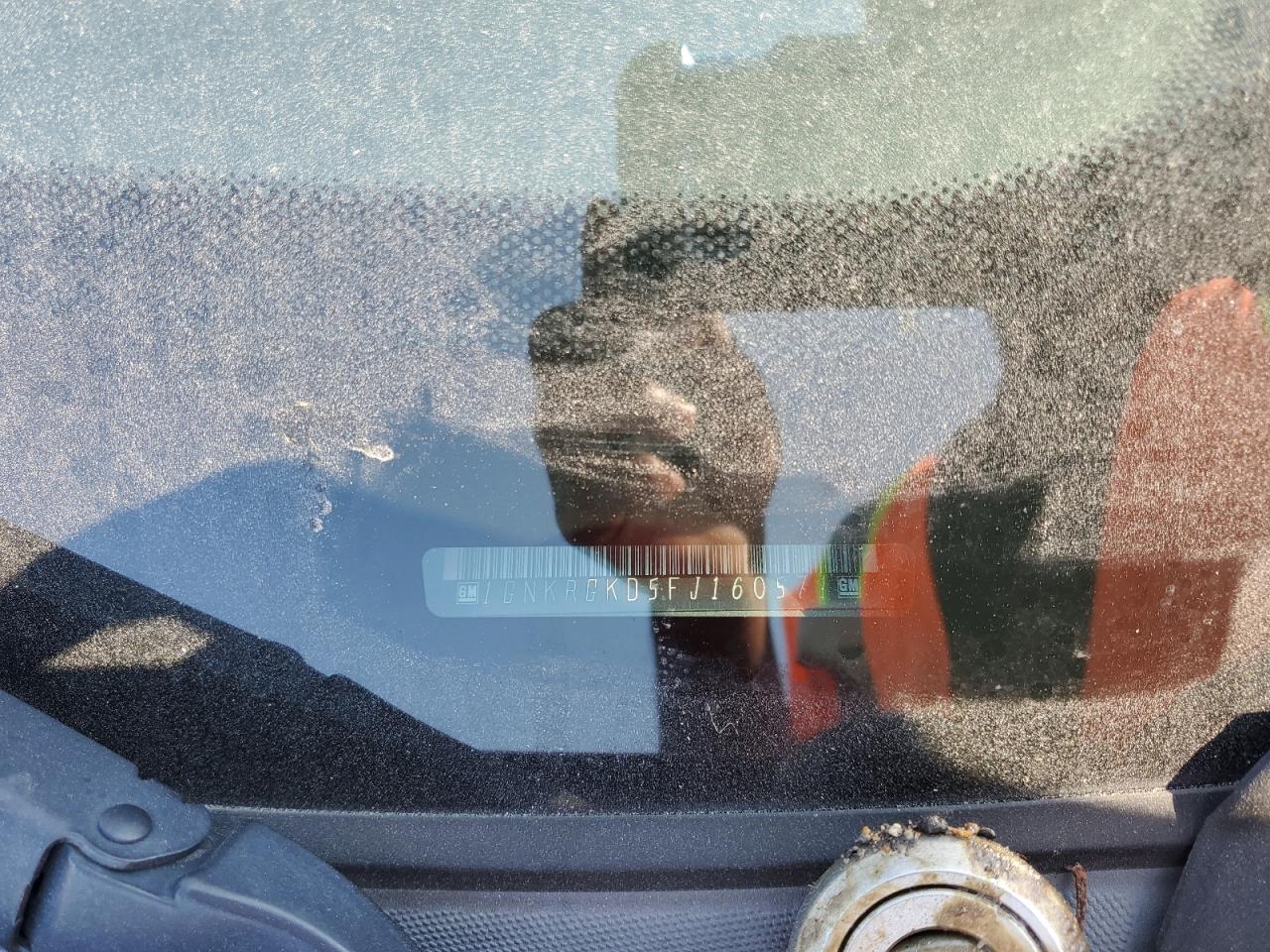 2015 Chevrolet Traverse Lt VIN: 1GNKRGKD5FJ160571 Lot: 70578255