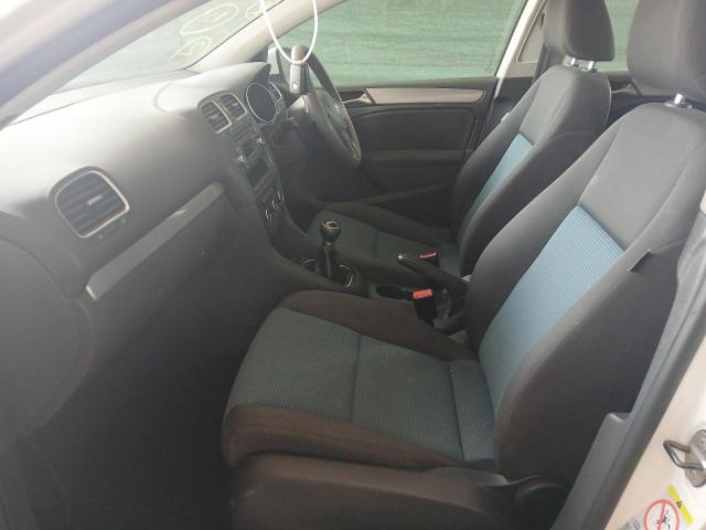 2012 VOLKSWAGEN GOLF S BLU