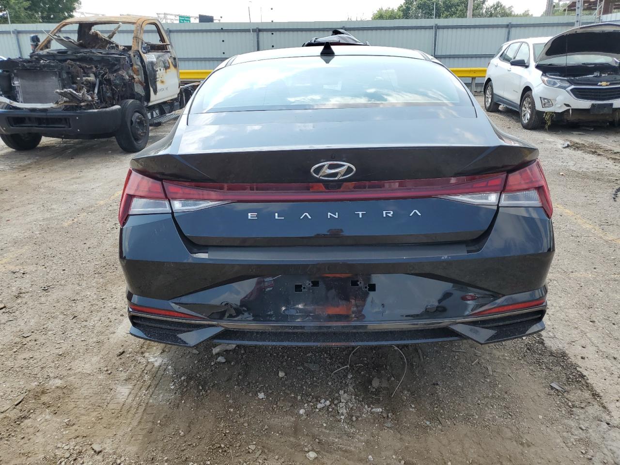 2022 Hyundai Elantra Sel VIN: KMHLN4AGXNU267515 Lot: 66341035