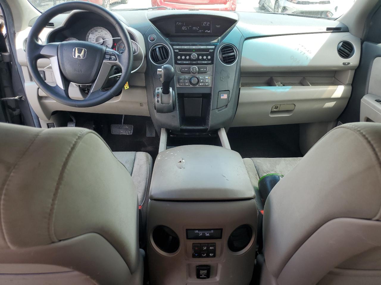 2012 Honda Pilot Lx VIN: 5FNYF3H27CB009809 Lot: 81055135