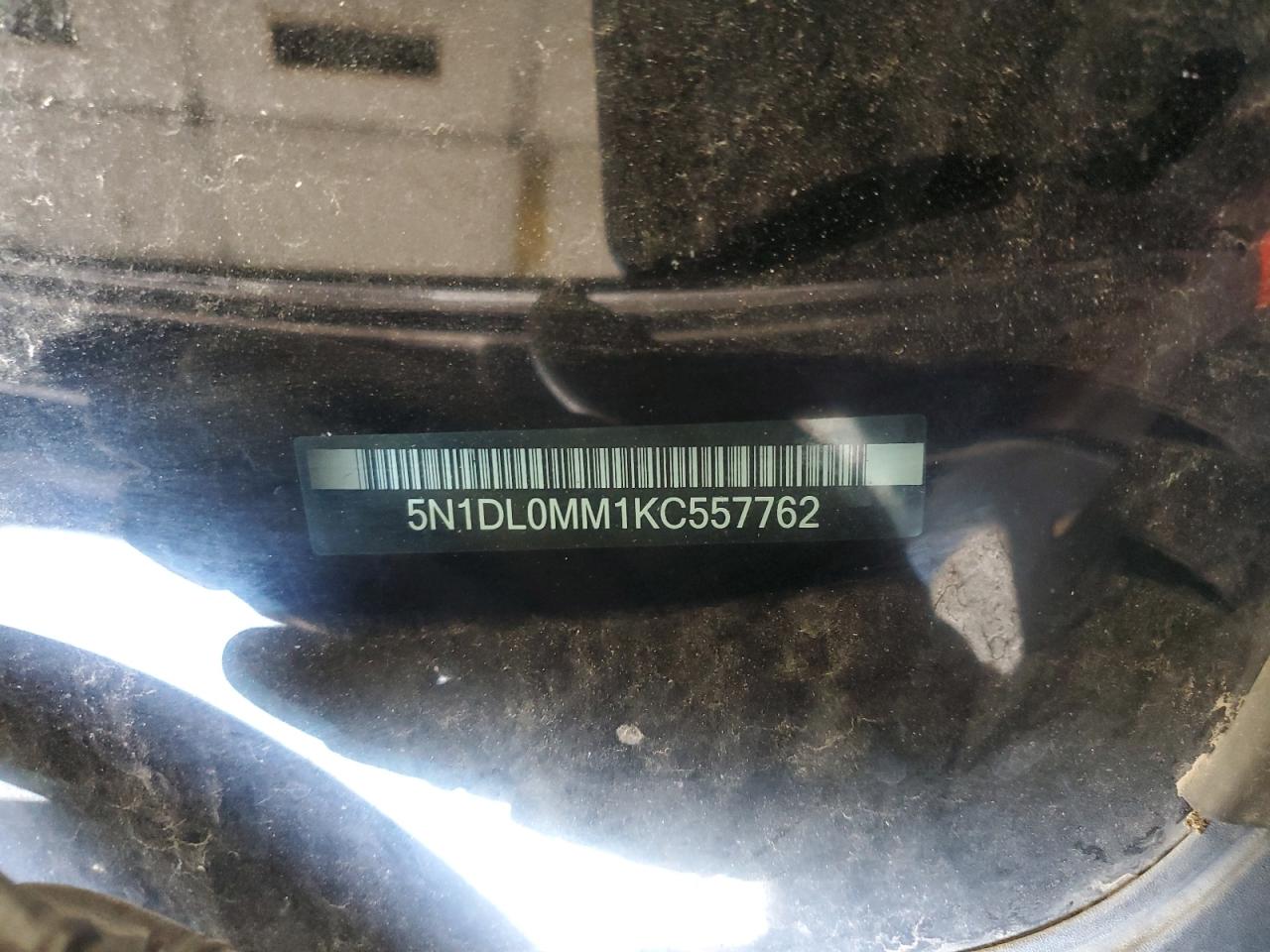 2019 Infiniti Qx60 Luxe VIN: 5N1DL0MM1KC557762 Lot: 70708135
