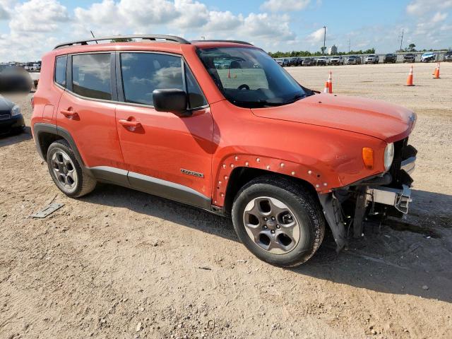  JEEP RENEGADE 2016 Оранжевый