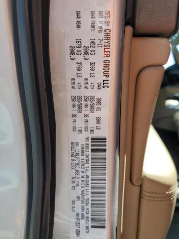 2012 JEEP GRAND CHEROKEE OVERLAND  