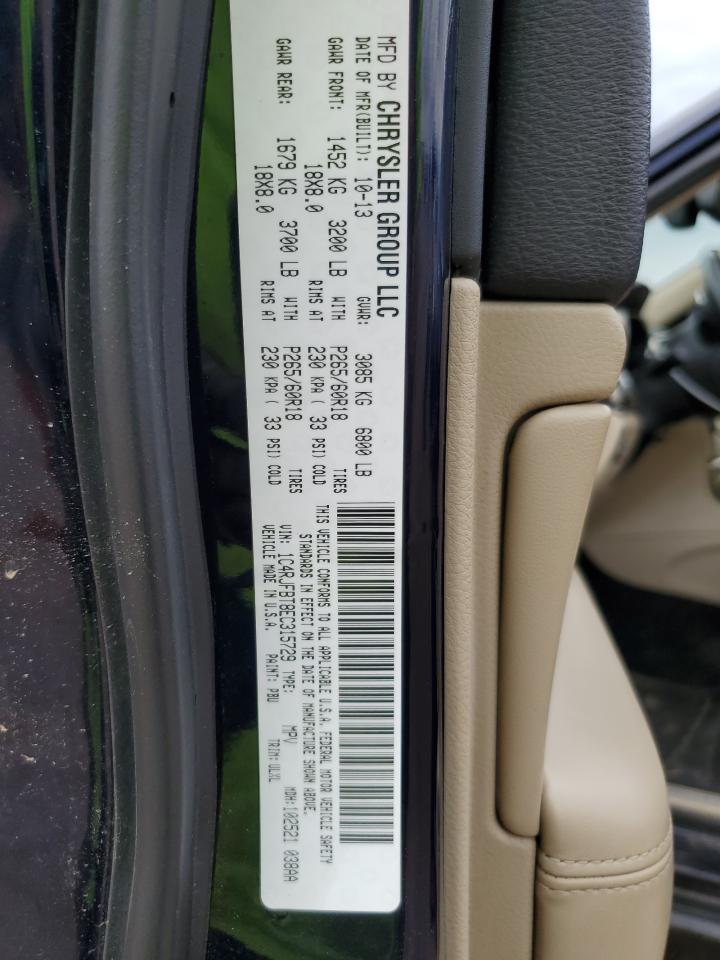 2014 Jeep Grand Cherokee Limited VIN: 1C4RJFBT8EC315729 Lot: 70604525