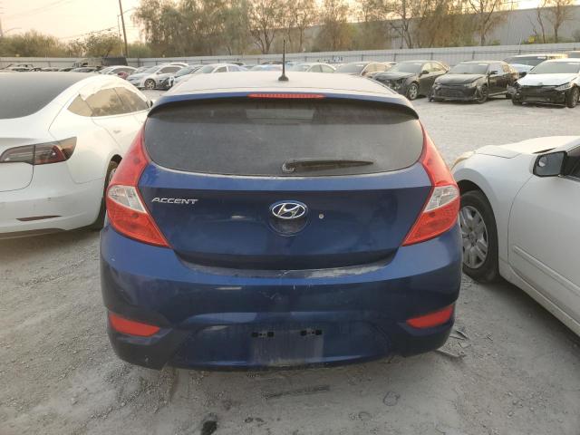Hatchbacks HYUNDAI ACCENT 2015 Blue