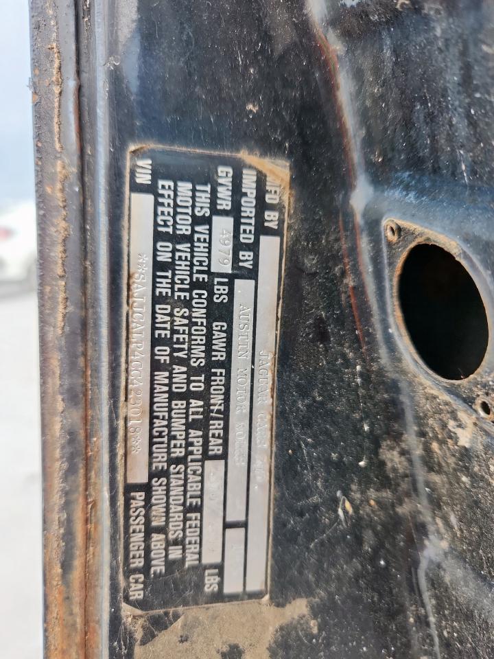 1985 Jaguar Xj6 VIN: SAJJCALP4CC423018 Lot: 67813265